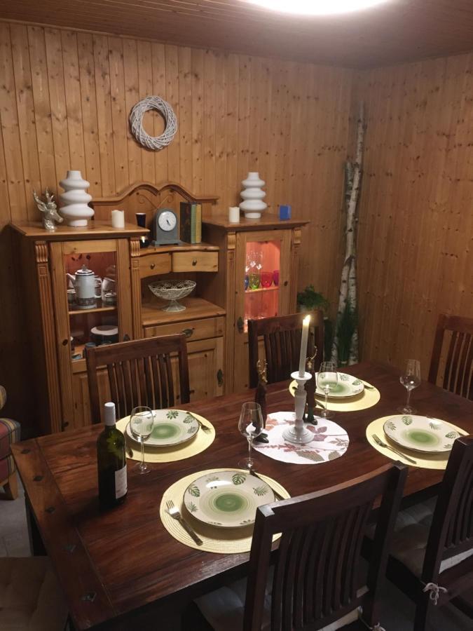 Kranich-Holzferienhaus 'Kleine Auszeit' Rehden 外观 照片