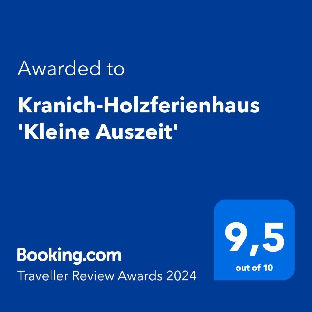 Kranich-Holzferienhaus 'Kleine Auszeit' Rehden 外观 照片